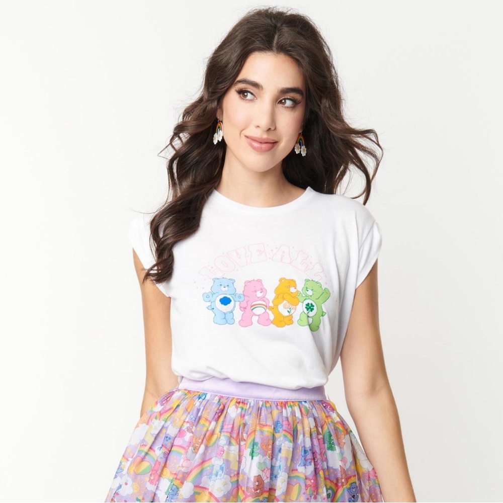 Care Bears x Unique Vintage Love All Graphic Tee - XLarge